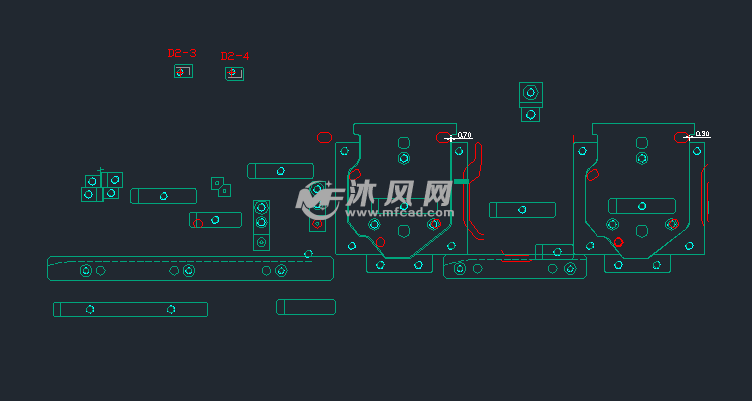 日系精密级进冲压模具