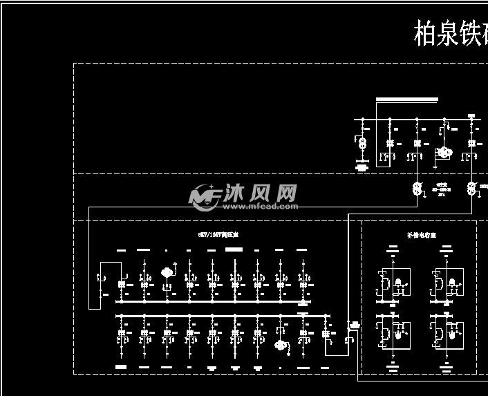 铁矿高压供配电系统图