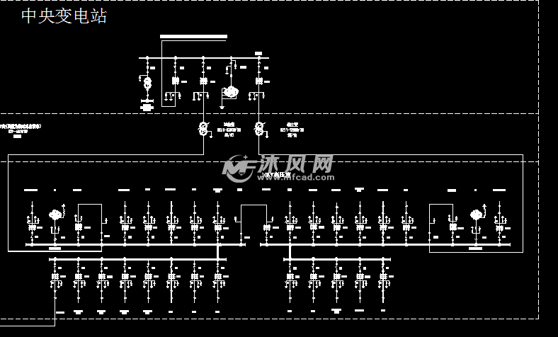 铁矿高压供配电系统图