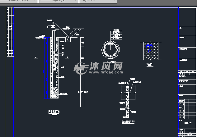 基坑管井降水井施工图