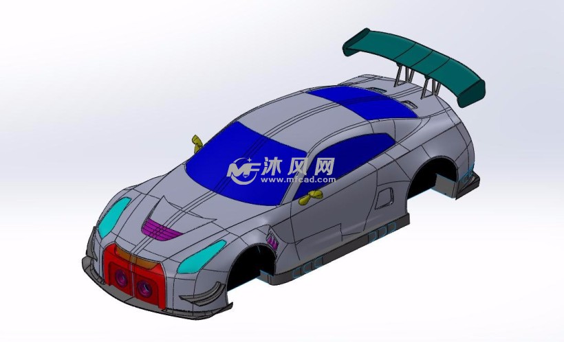 赛车款式制作模型