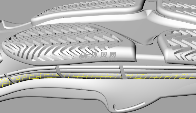 巴黎世家鞋底模型
