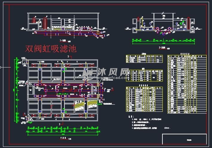 双阀虹吸滤池