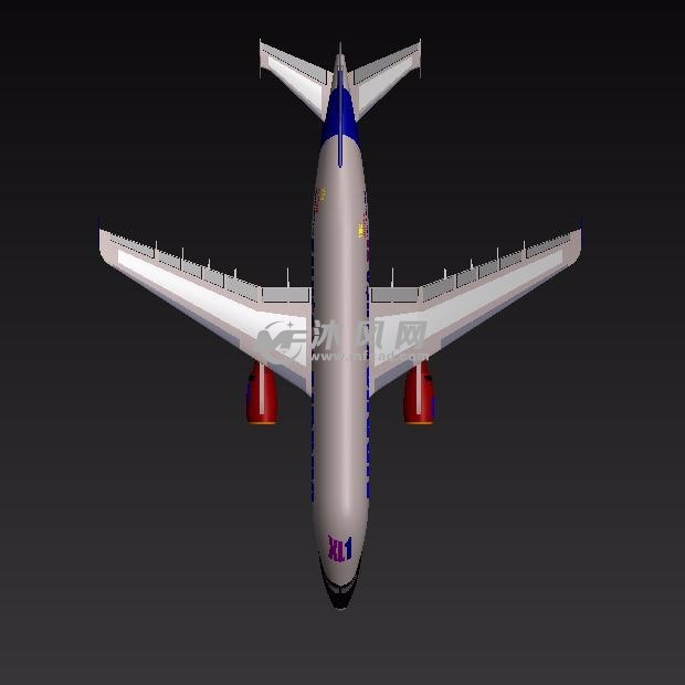 XL1空中客机模型