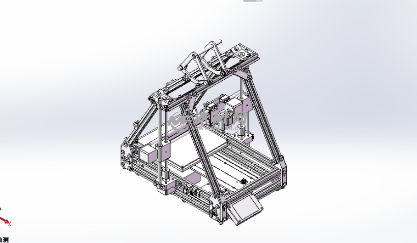 3d打印机图模型设计 - 机械设备图纸 - 沐风网