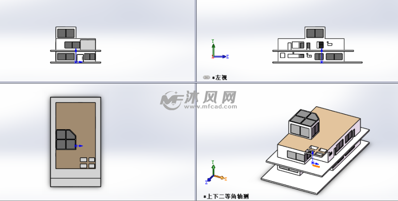 法式别墅模型建模