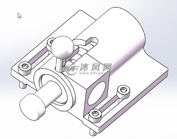 制动插销结构