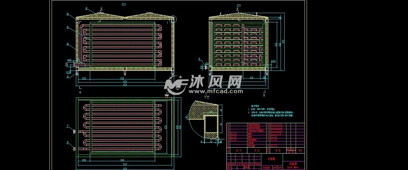 5t每小时板式杀菌机技术图纸