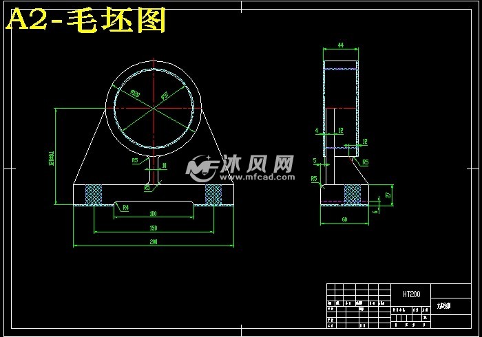 支座零件机械加工工艺规程及其钻支座底部2φ20孔工装夹具设计