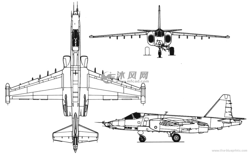 苏25战斗机模型