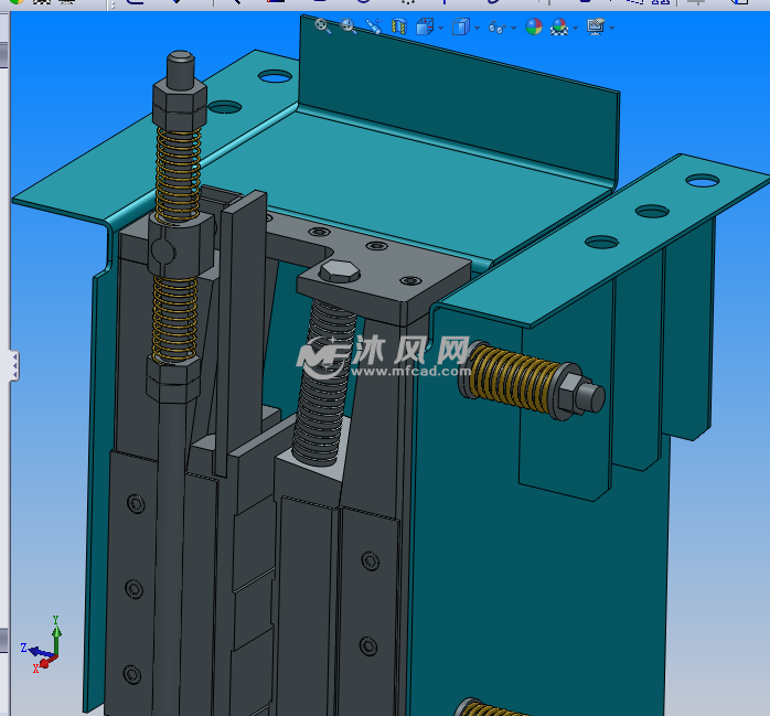 [威特电梯] wsgb04/wsgb10型渐进式安全钳(复式,带壳体) wsgb04/wsgb1