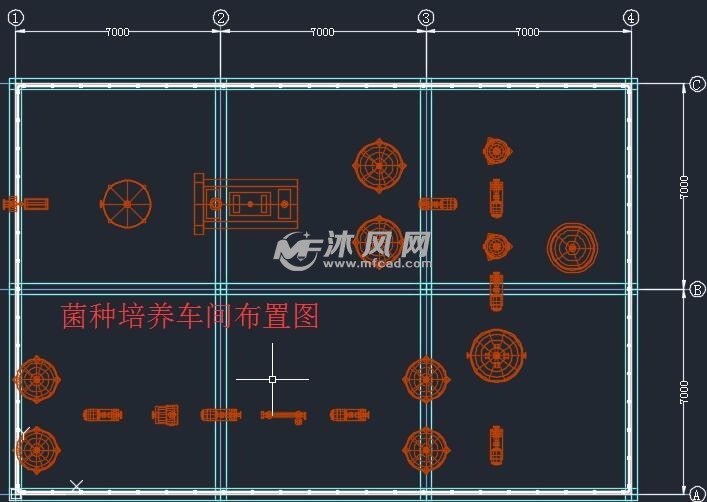 设计方案 化工类 菌种培养车间布置图