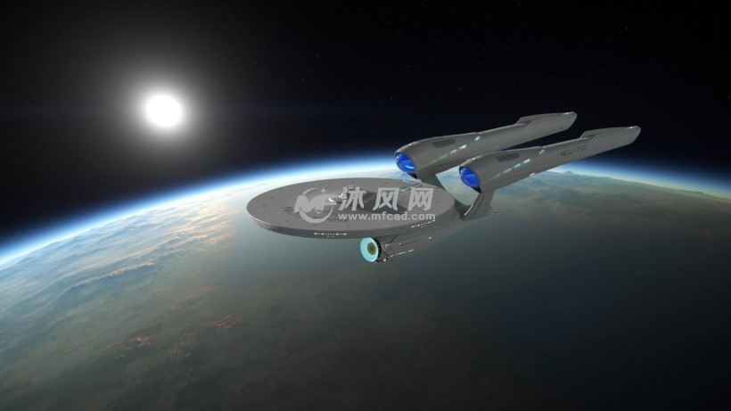 进取号联邦星舰ncc1701星际迷航