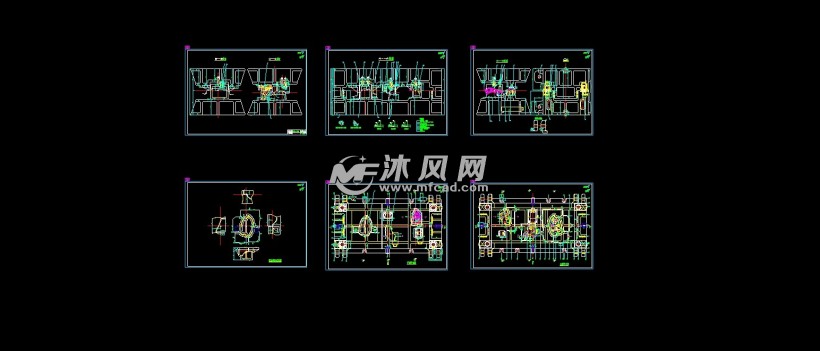 车身模具(轮包补板)平面图