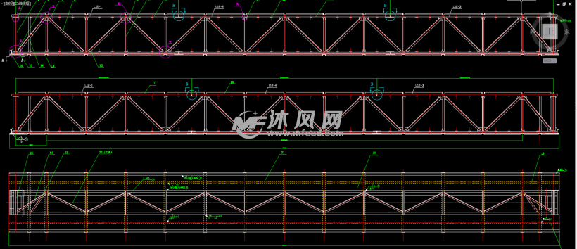 圆管带式输送机桁架梁结构设计