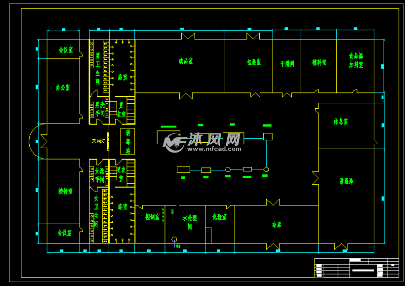 车间布置图