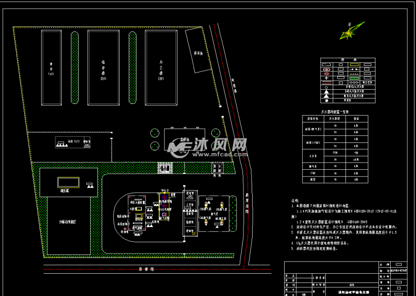 消防平面布置图