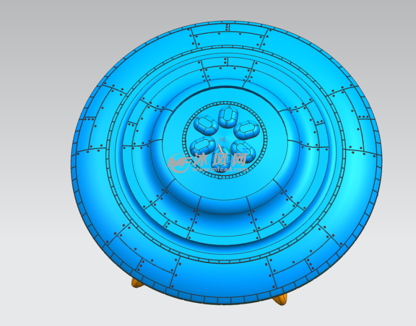 飞碟设计建模