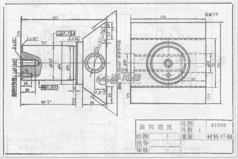 ca6140车床零件图