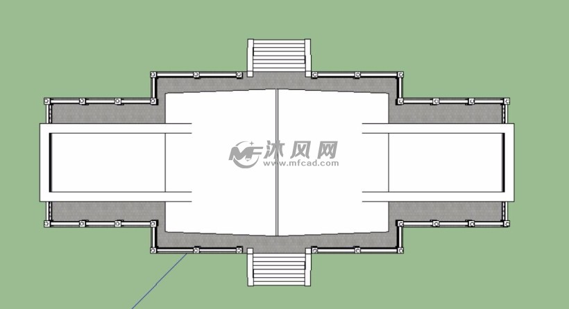 欧式建筑模型