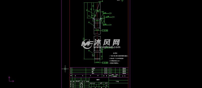 1000l发酵罐技术图纸