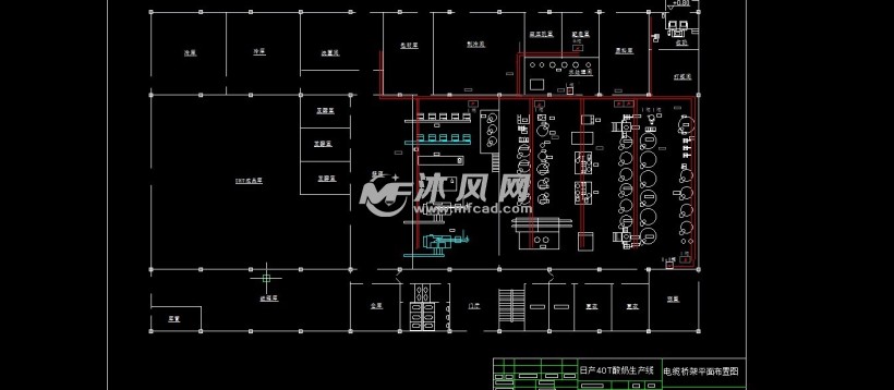 日产40吨乳制品酸奶生产线技术图纸