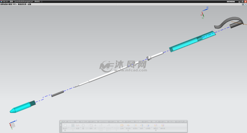 圆珠笔爆炸图