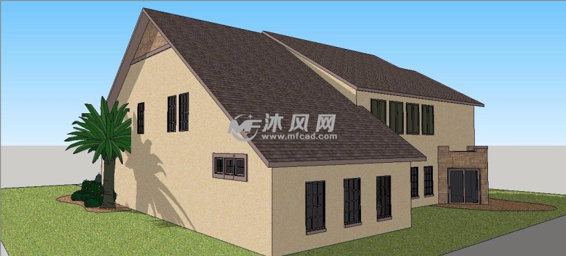 建筑坡屋顶详图