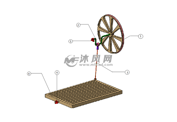 缝纫机脚踏板曲柄摇杆机构三维建模和有限元分析