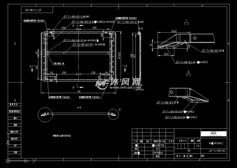 仓库移动车 - 专用车图纸 - 沐风网