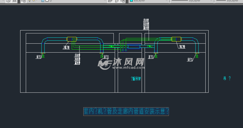 卫生间排风标准大样图