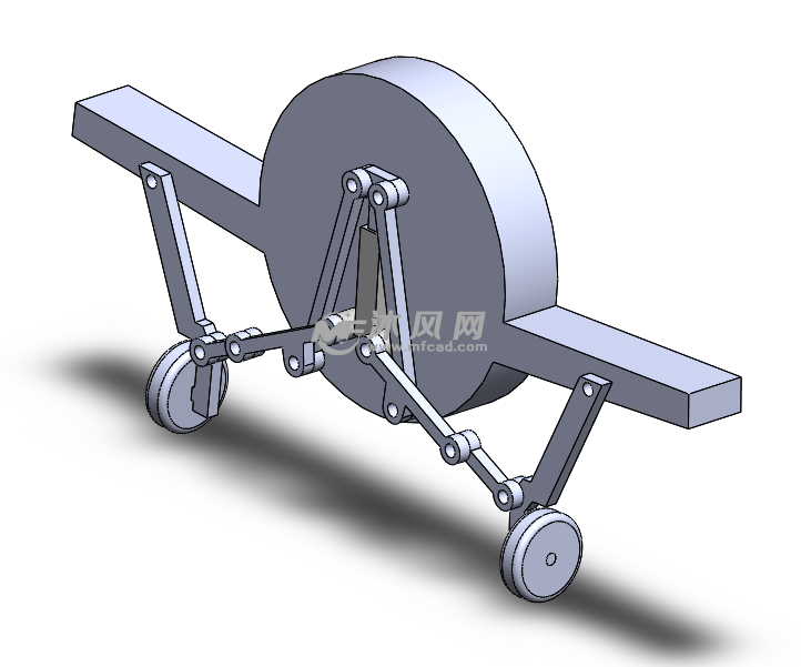 飞机起落架模型图