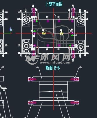 冲压结构件成型钢板模具二维设计