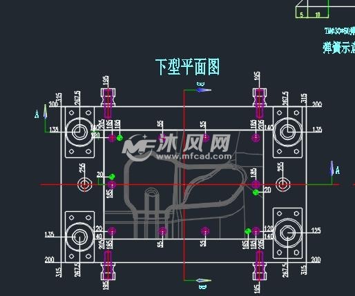 冲压结构件成型钢板模具二维设计