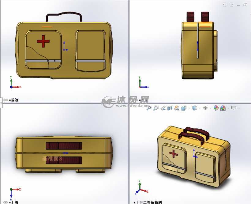 医疗急救箱模型设计