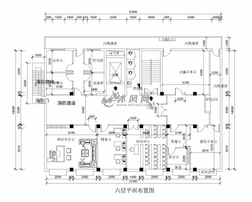 小医院平面布置图