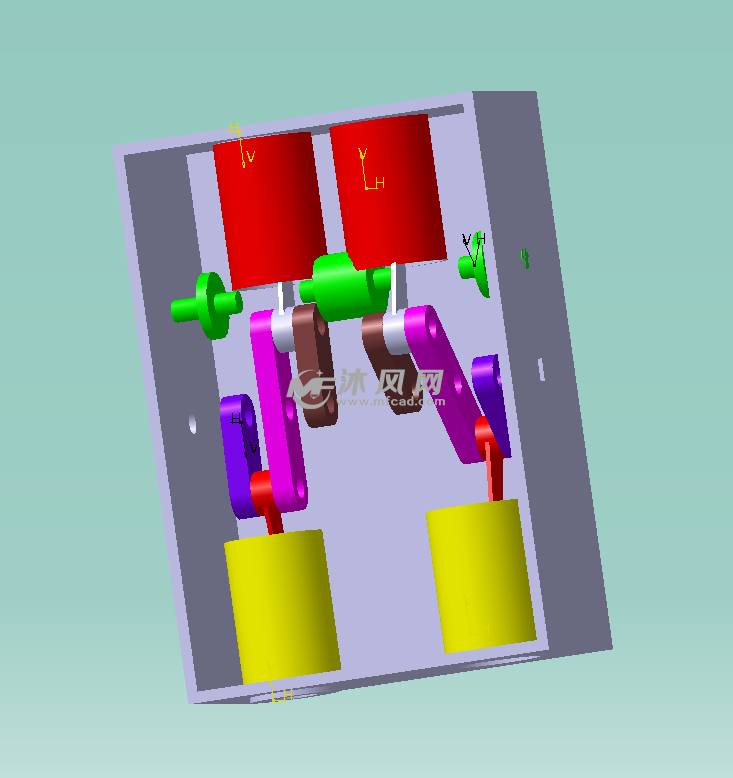 发动机曲轴与连杆机构运动仿真和有限元分析