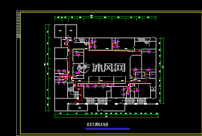 暖通空调系统图_暖通与空调_南通日立空调 系统暖通