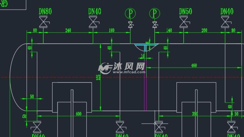 过滤式真空罐设计图纸 - 储存压力容器图纸 - 沐风网