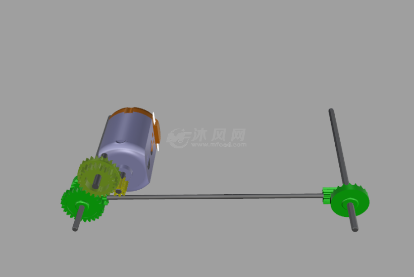 精细四驱车 - 专用车图纸 - 沐风网