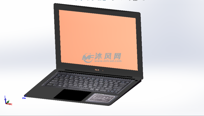 macbook苹果笔记本电脑绘画模型