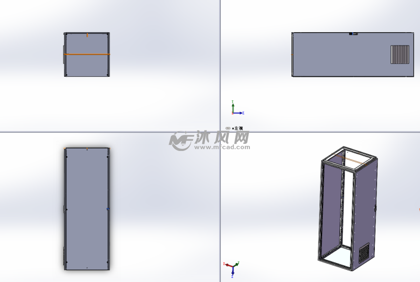 ps机柜-800(宽)×800(深)×2200(高)