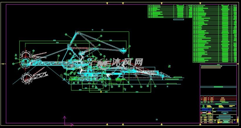 悬臂式斗轮堆取料机