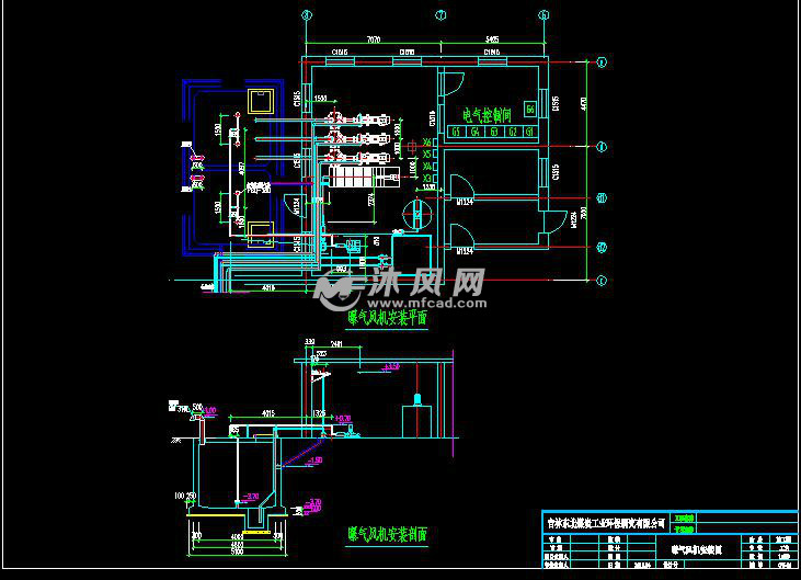 锅炉安装除尘脱硫及在线监控设备工程施工图