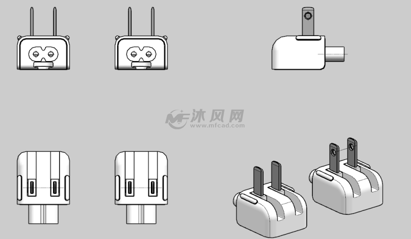中规美规苹果充电器插头
