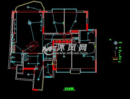 唐山南湖仁泰里住宅室内装修图 - autocad室内设计