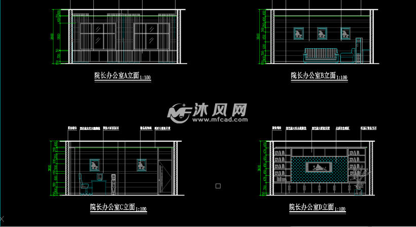 办公室立面图
