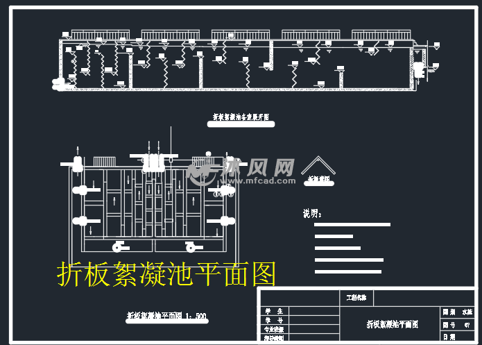 机械搅拌絮凝池