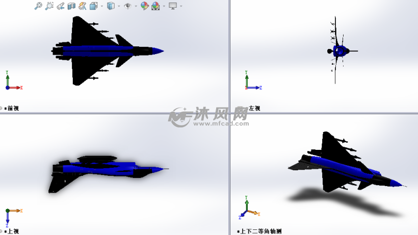 轰炸机 - 航空航天图纸 - 沐风网