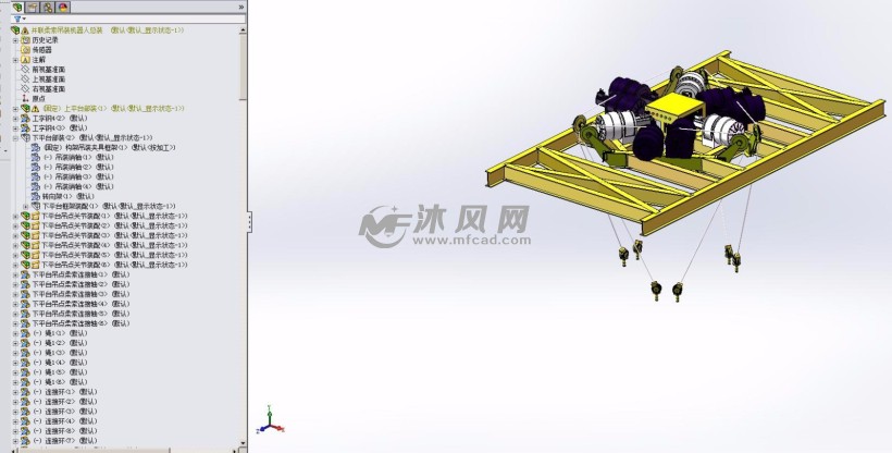 绳牵引柔锁机构